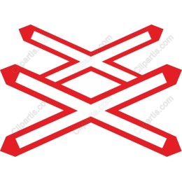 Bold Geometric in Red and White