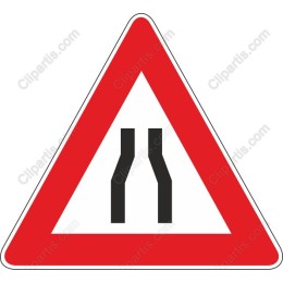 Caution: Road Narrows Ahead