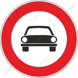 Classic Car Traffic Sign