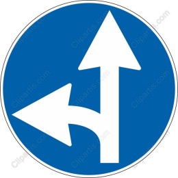 Two-Way Directional Sign
