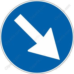 Vibrant Downward Arrow
