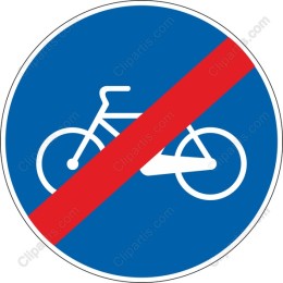 No Bicycles Sign