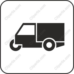 Minimalist Delivery Truck