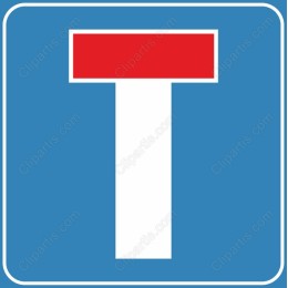 Bold Red 'T' Traffic Symbol