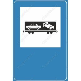 Car and Bed Icon