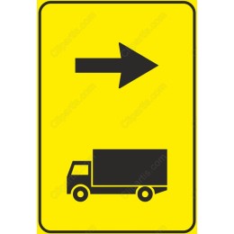 Delivery Direction Sign