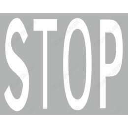 Bold STOP