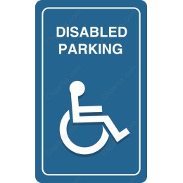 Disabled Parking Sign