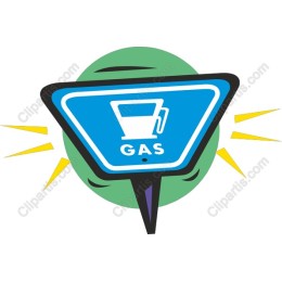 Gas Station Sign