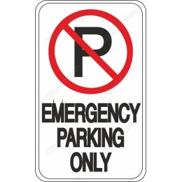 Emergency Parking Only