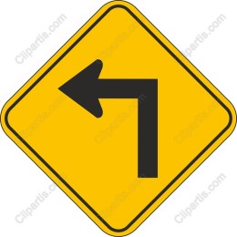 Left Turn Traffic Sign