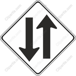 Bidirectional Traffic Sign