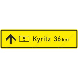Kyritz Directional Sign