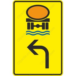 Vibrant Directional Road Sign