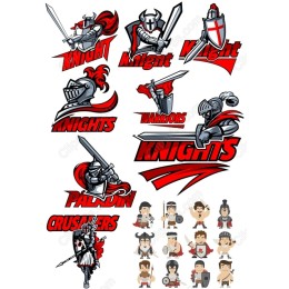 Medieval Knights & Warriors Set