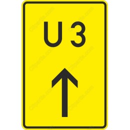 U3 Directional Sign