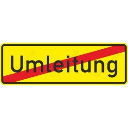Umleitung Traffic Detour