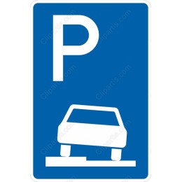 Modern Parking Sign