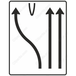 Traffic Direction Sign