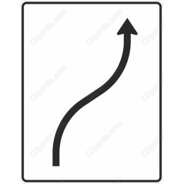 Curved Dynamic Arrow