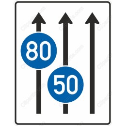 Speed Limit Road Sign