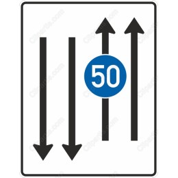 Dynamic Arrow with Speed Indicator 50