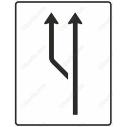 Traffic Diversion Road Sign