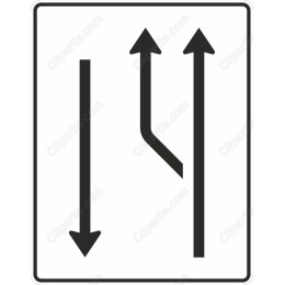 Multi-Directional Traffic Direction Sign