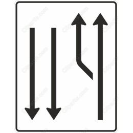 Multi-Directional Traffic Sign