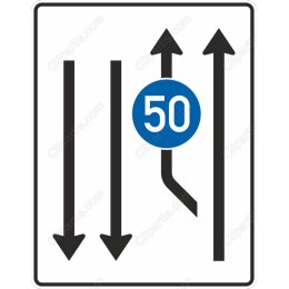 Speed Limit Directional Arrows