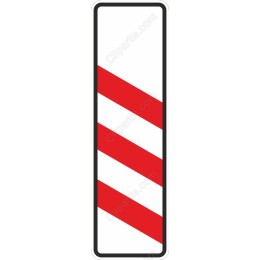 Bold Red and White Striped