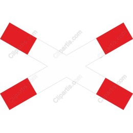 Dynamic Red and White Geometric