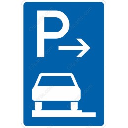 Modern Parking Sign