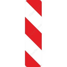 Bold Red and White Chevron Pattern