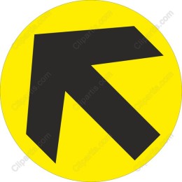 Left Arrow Direction Sign