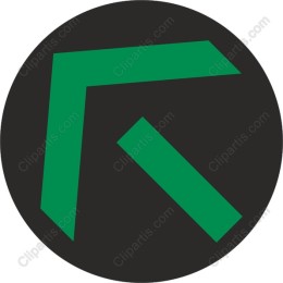 Geometric Green and Black