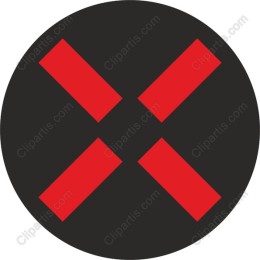 Dynamic Red and Black Emblem