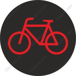 Vibrant Red Bicycle