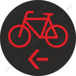 Stylish Bicycle Icon