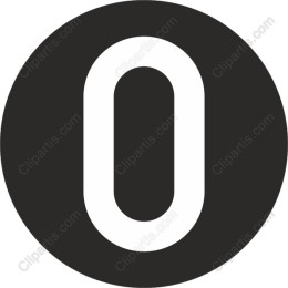 Modern 0 Icon
