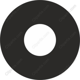 Minimalist Black and White Circular