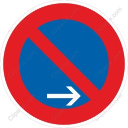 No Parking - Right Turn Only