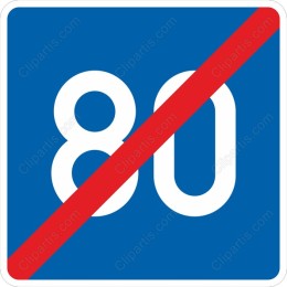 No 80 Speed Limit