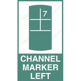 Channel Marker Left