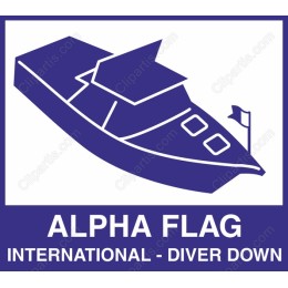 Alpha Flag - Diver Down