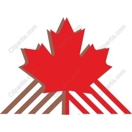 Dynamic Canadian Maple Leaf