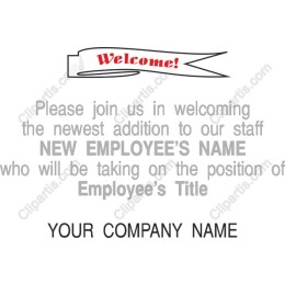 Welcome to the Team