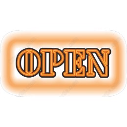 Retro Open Sign