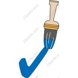 Blue Paintbrush
