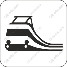 Sleek Modern Train